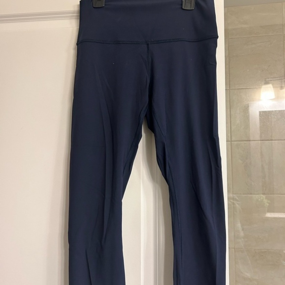 lululemon athletica Wunder Under Crop (High-Rise) Full On Luxtreme 21" True Navy